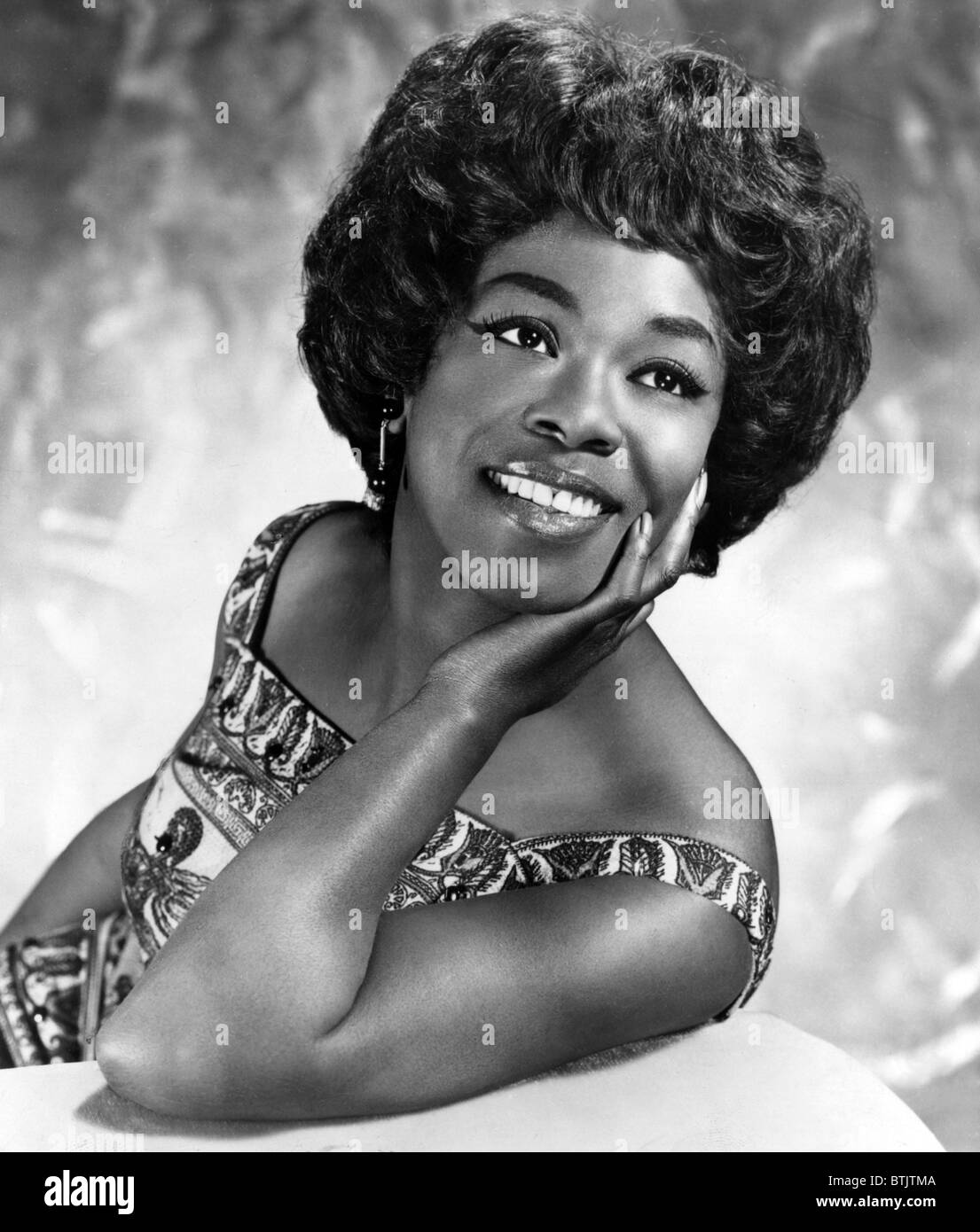 Sarah Vaughan, Anfang der 1960er Jahre. Stockfoto