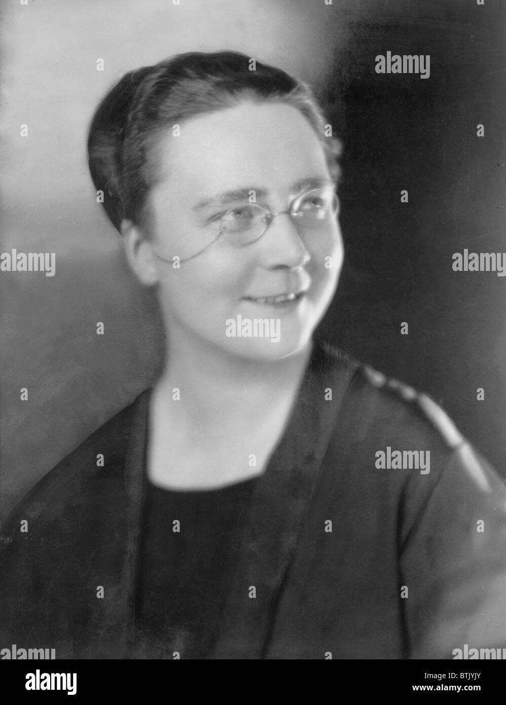 Dorothy L. Sayers, 1893-1957, Schriftsteller und Gelehrter, erinnert sondern für ihre Krimis und ihre Amateur-Detektiv Lord Peter Wimsey. 1942. Stockfoto