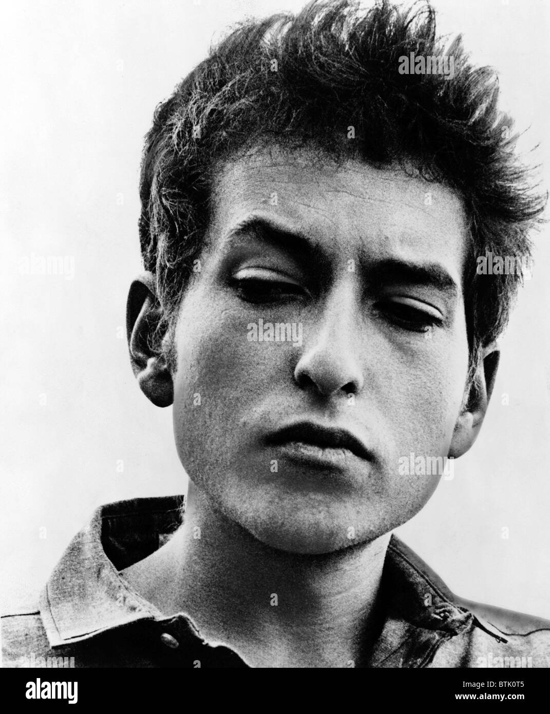 Bob Dylan (geb. 1941) informelle Porträt. 1964. Stockfoto