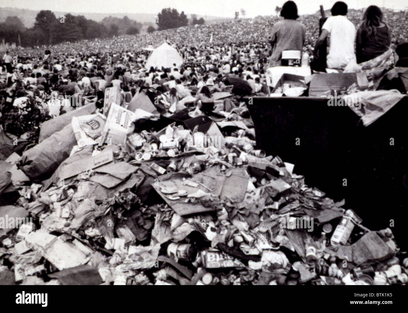 Woodstock 1969 historisches Ereignis in Bethel NY Stockfoto