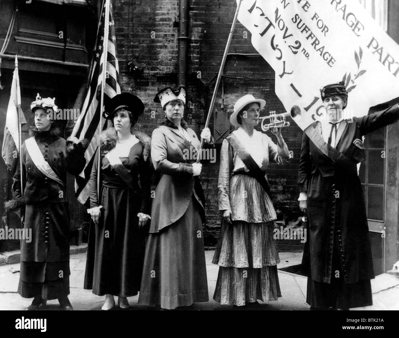EV1812 - Suffragetten in San Francisco, 1915 Stockfoto