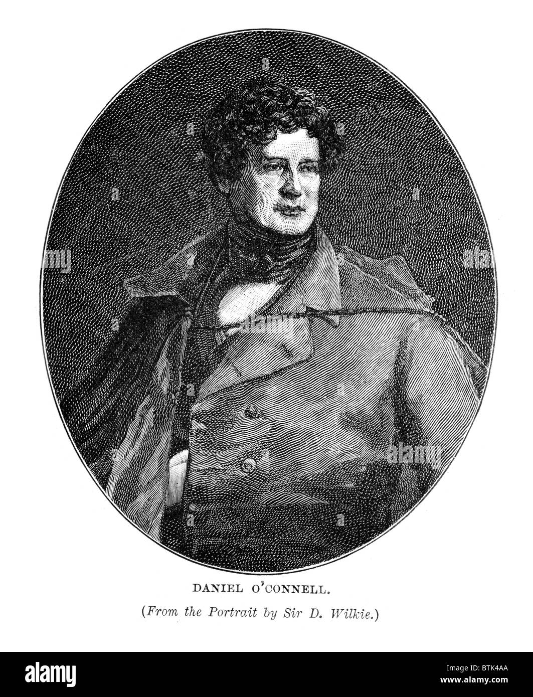 Dónal Ó Conaill (1775-1847), bekannt als der Befreier oder der Befreier, war ein irischer Politiker. Stockfoto