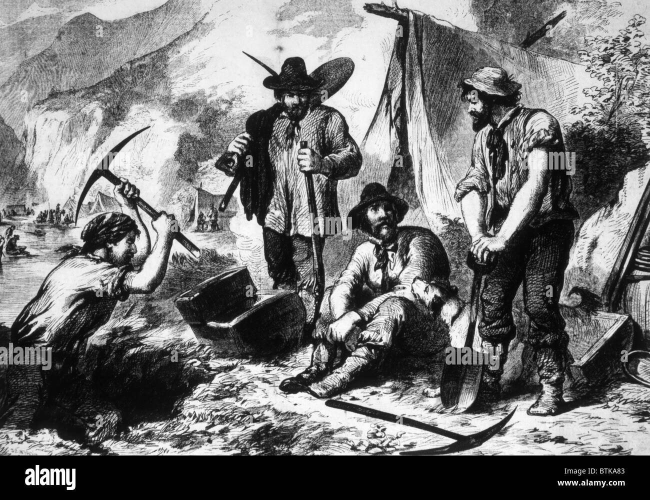 1849 Gold Rush Stockfotos Und Bilder Kaufen Alamy