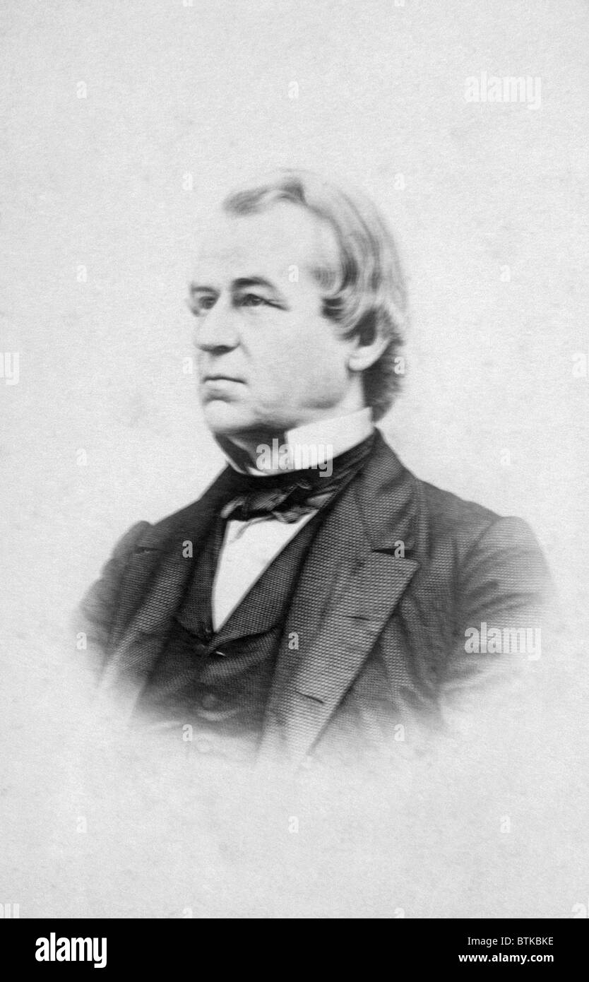 Andrew Johnson (1808-1875), US-Präsident (1865-1869) Stockfoto