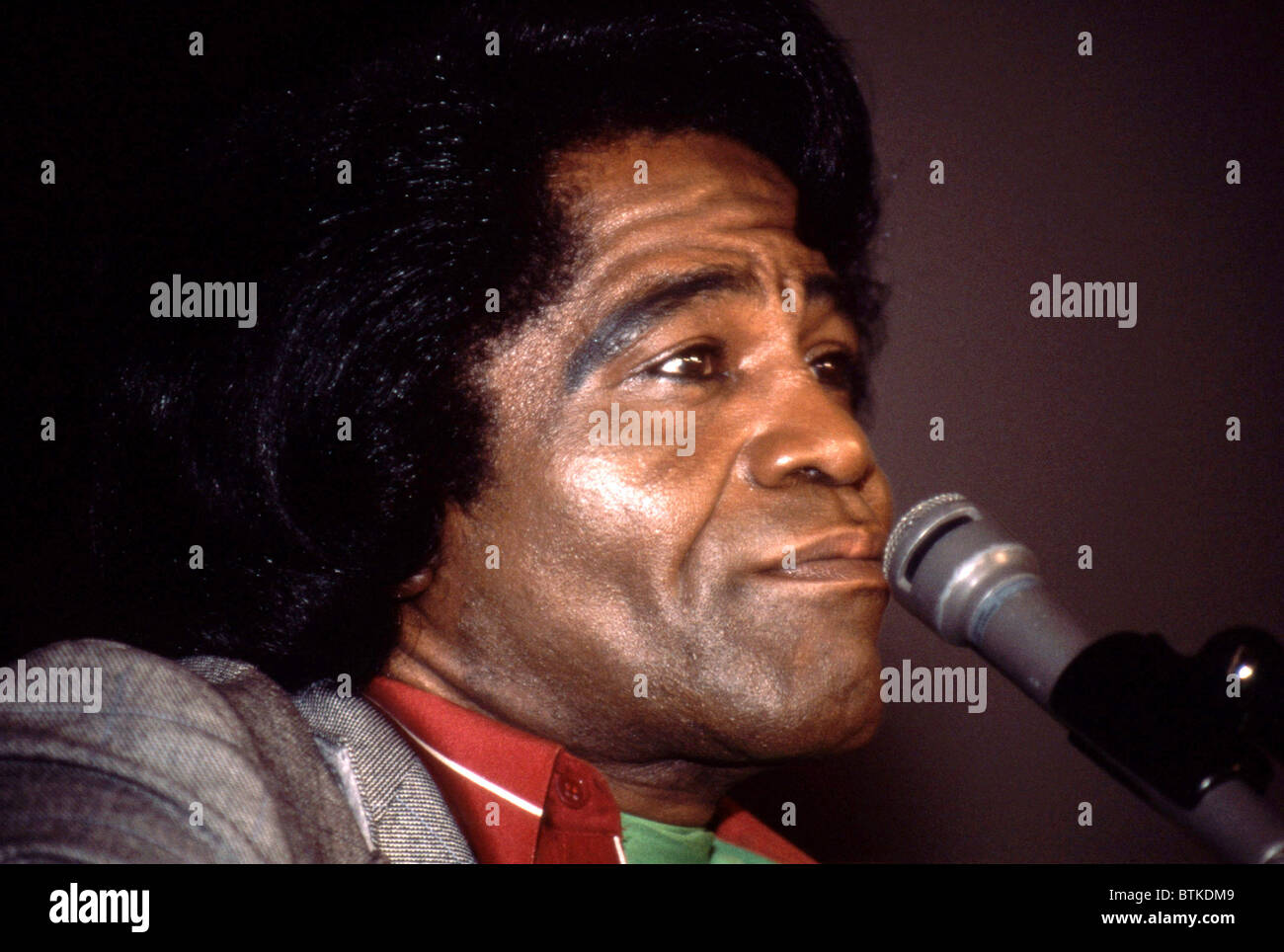 James Brown, 1986. Stockfoto