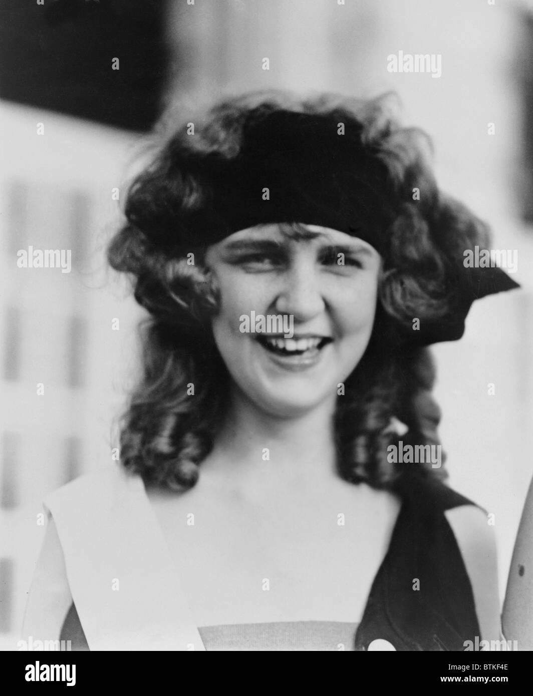 Margaret Gorman (1905-1995), war ein 16-j hrige aus Washington, D.C., gewann sie den Miss America-Schönheitswettbewerb in Atlantic City, 1921. Stockfoto