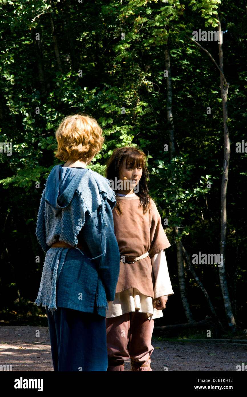 Die Geschichten von Astrid Lindgren ist in den Themenpark Astrid Lindgrens World in Vimmerby