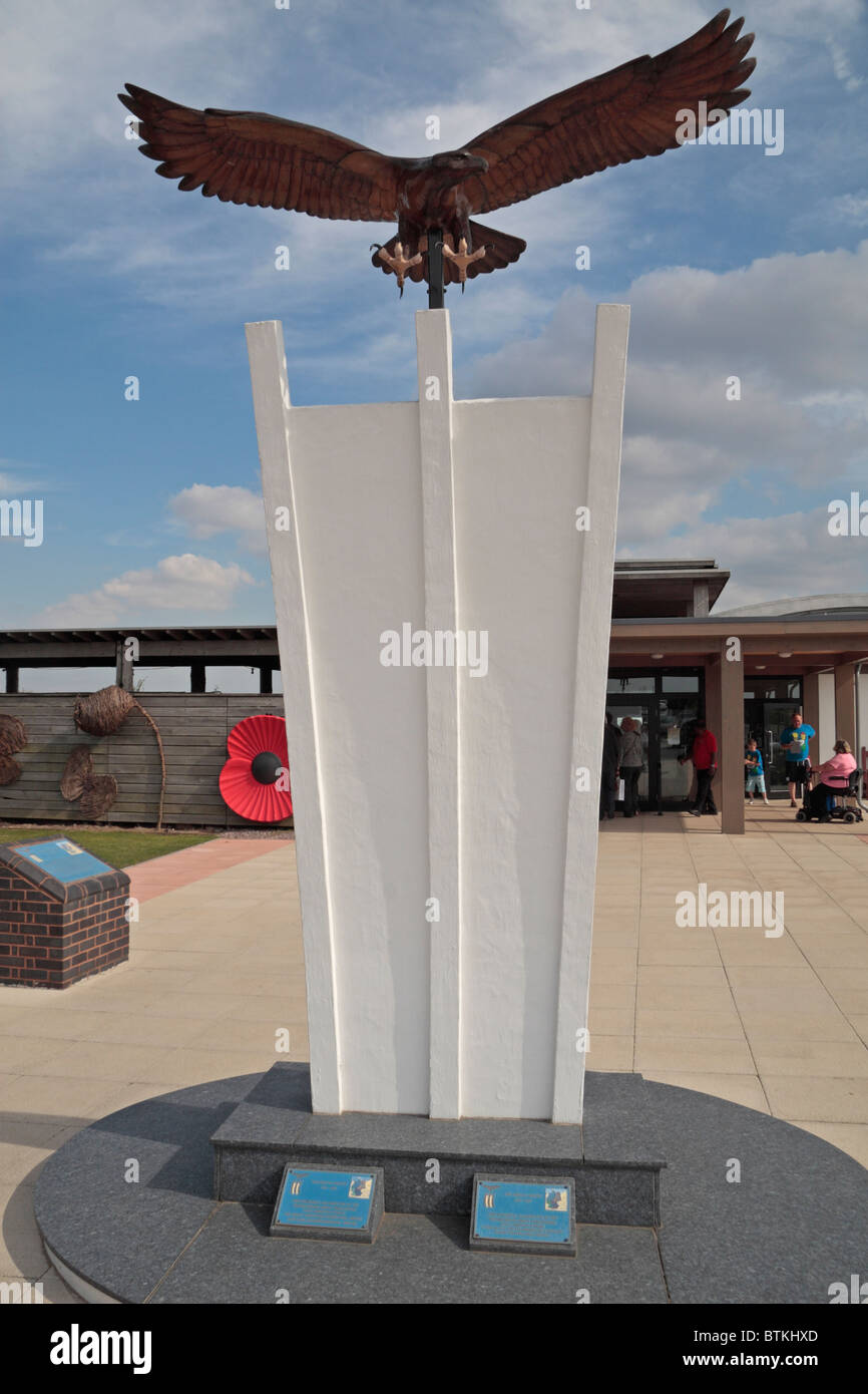 Die British Berlin Airlift Monument am National Memorial Arboretum, Alrewas, UK. Stockfoto