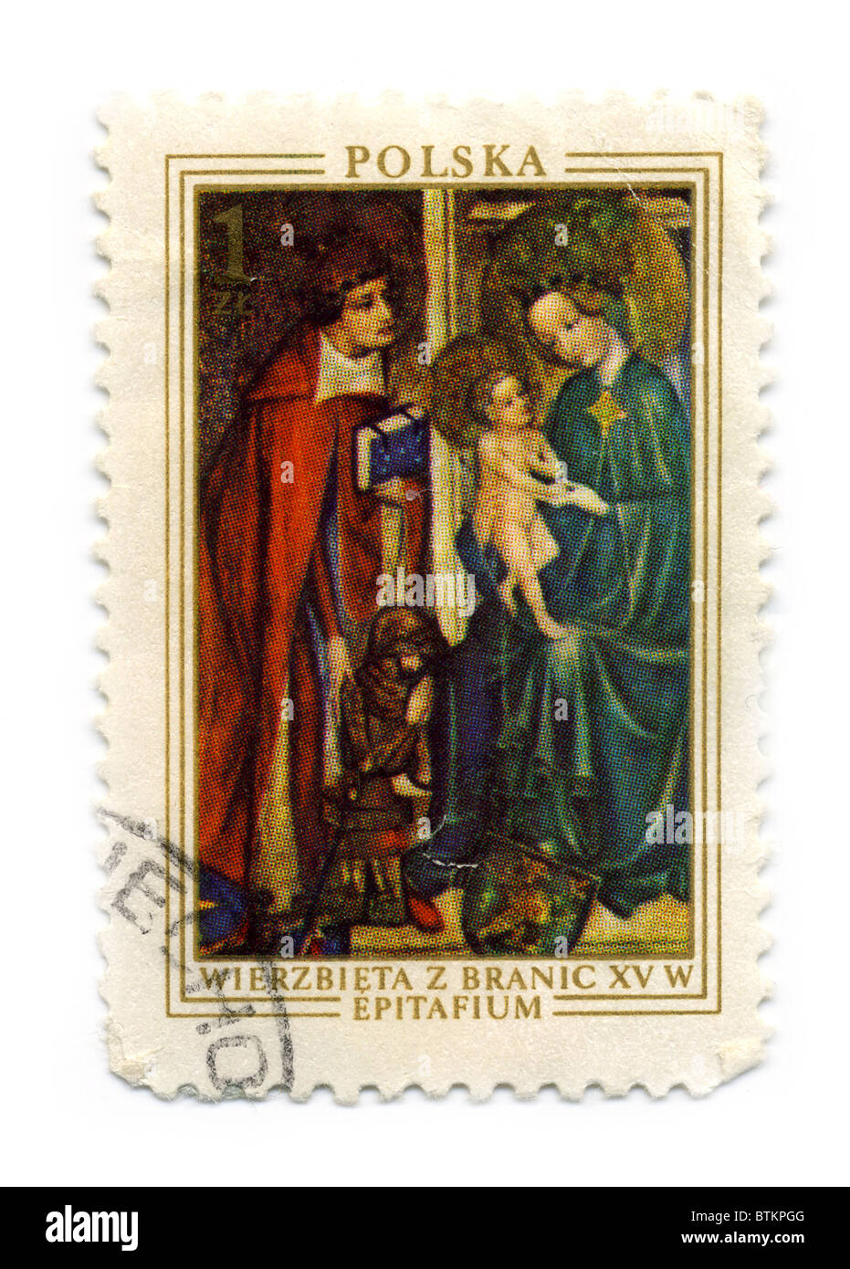 Polen - CIRCA 1976: Eine Briefmarke gedruckt in Polen zeigt Bild des Wierzbięta der Branice, ca. 1976. Stockfoto