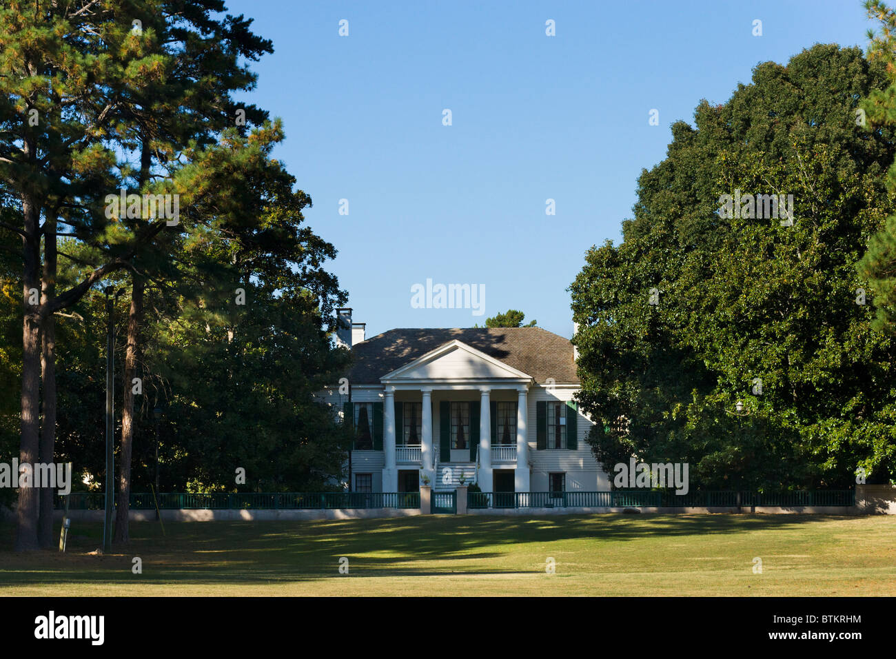 Die Antebellum Plantage-Haus, Stone Mountain Park, in der Nähe von Atlanta, Georgia, USA Stockfoto