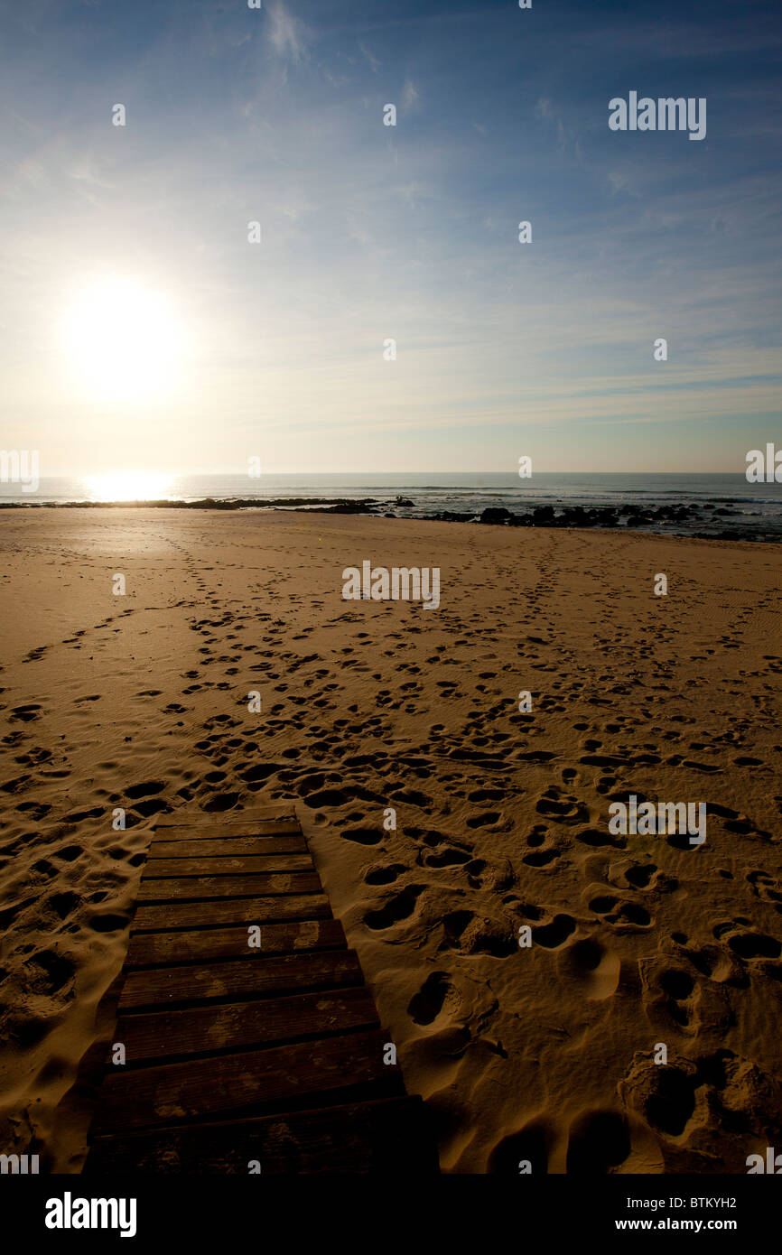 Dock in Jeffreys Bay Stockfoto