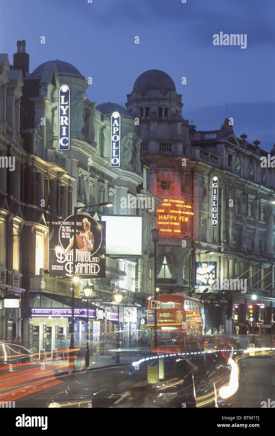 Theater, Shaftsbury Avenue, London, England Stockfoto