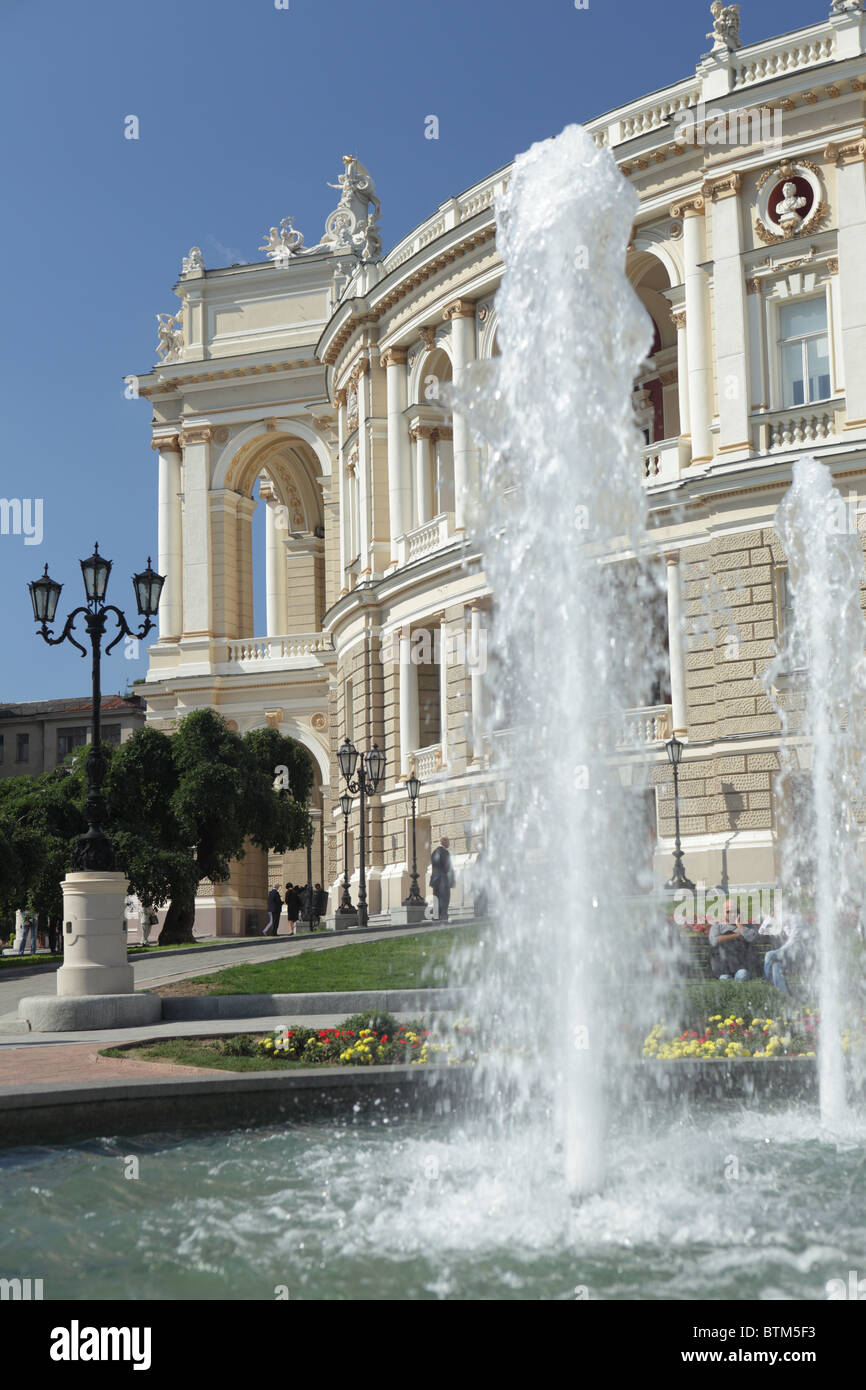 Odessa Opera and Ballet Theatre Stockfoto