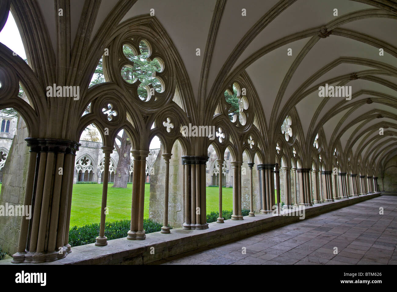 Kathedrale von Salisbury Stockfoto