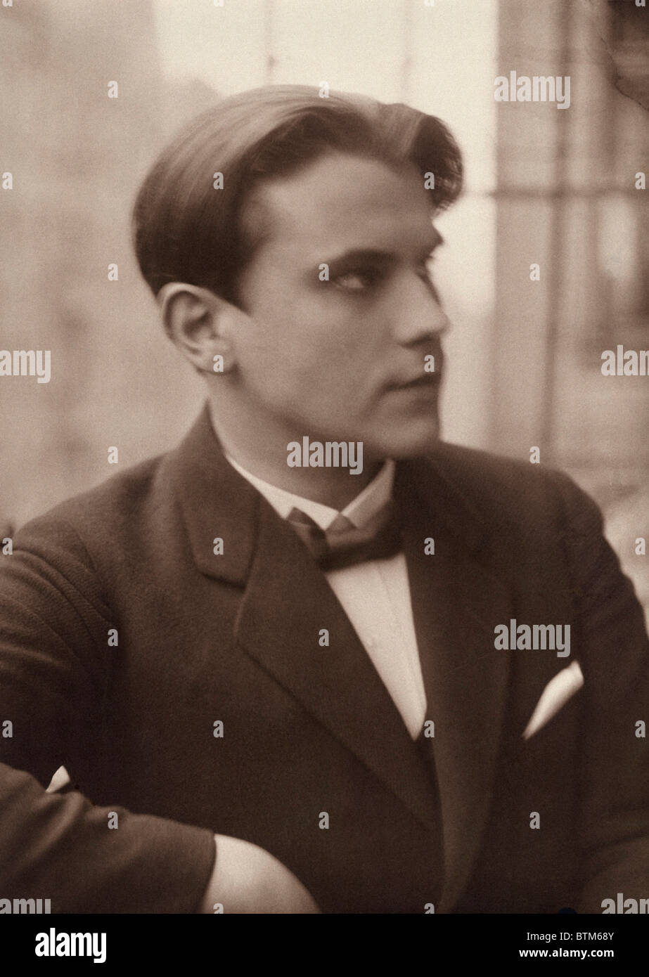 Historisches Foto (1910) von einem Mann Stockfoto