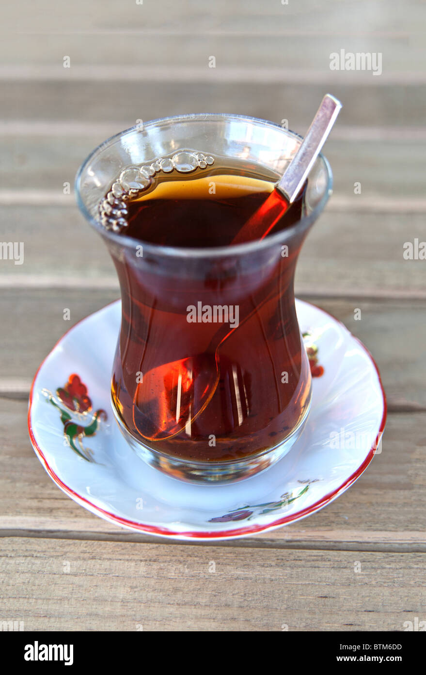 Glas türkischen Tee Stockfoto