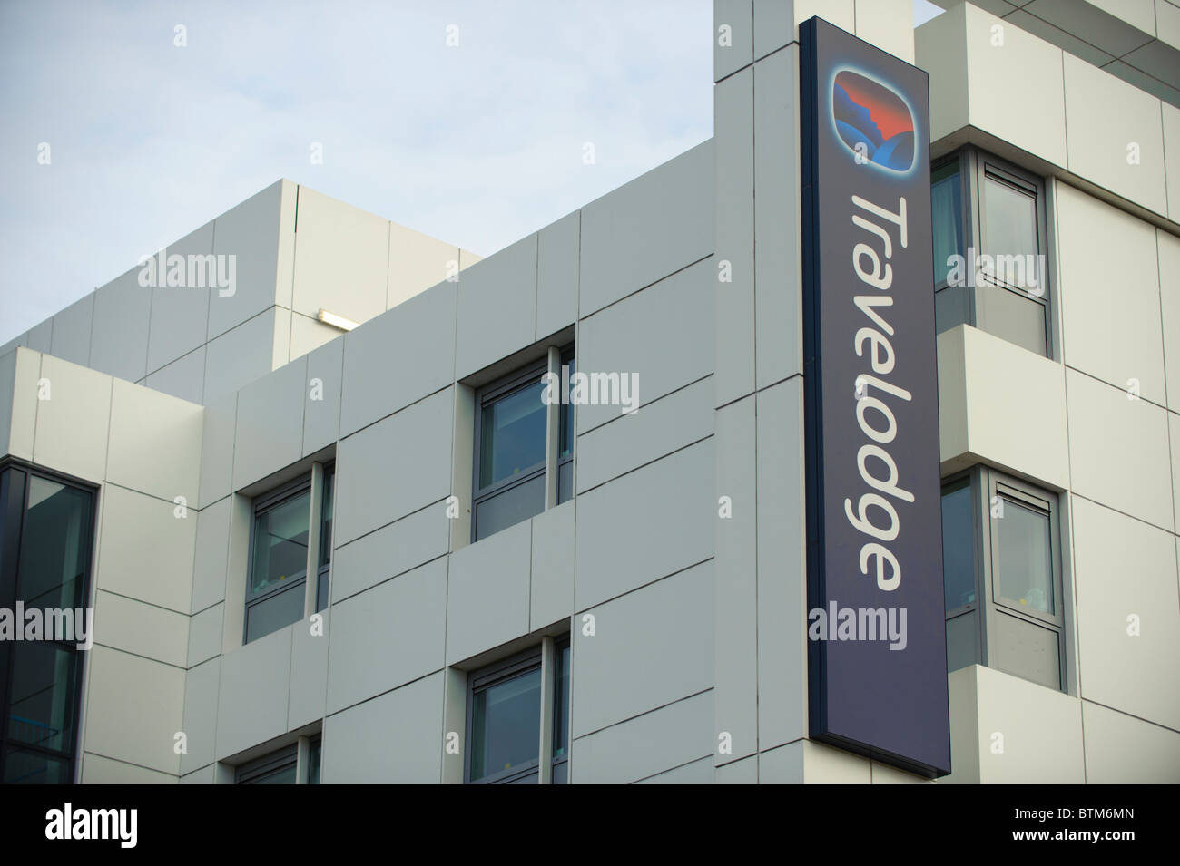 Travelodge Budget Hotel Cardiff Wales UK Stockfoto