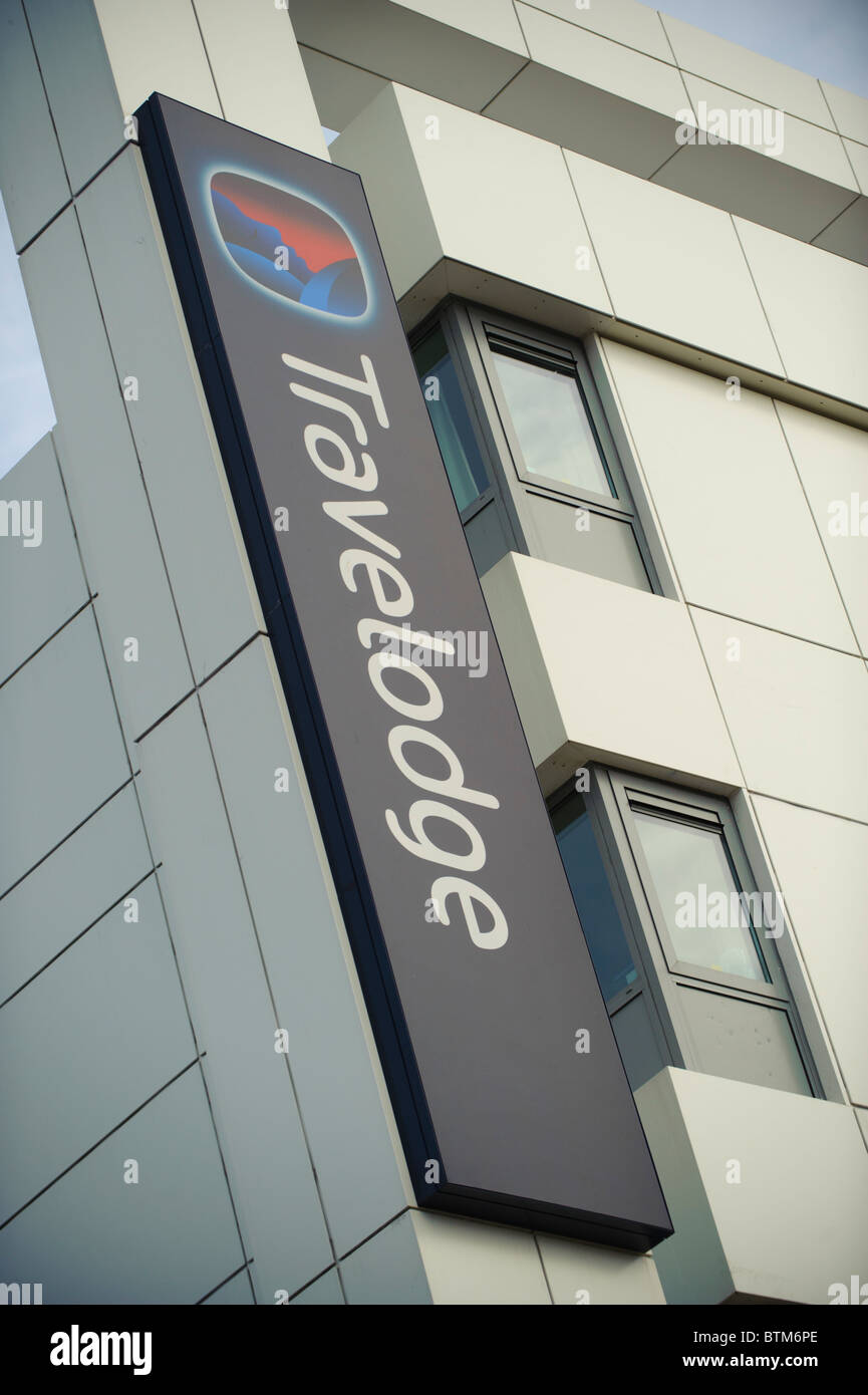 Travelodge Budget Hotel Cardiff Wales UK Stockfoto