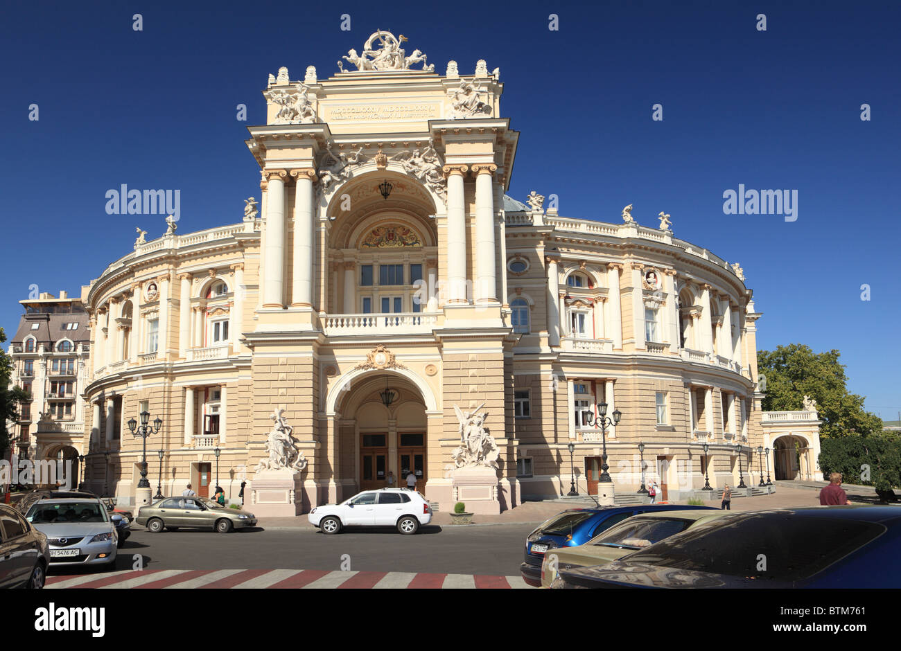 Odessa Opera and Ballet Theatre, Odessa, Ukraine Stockfoto