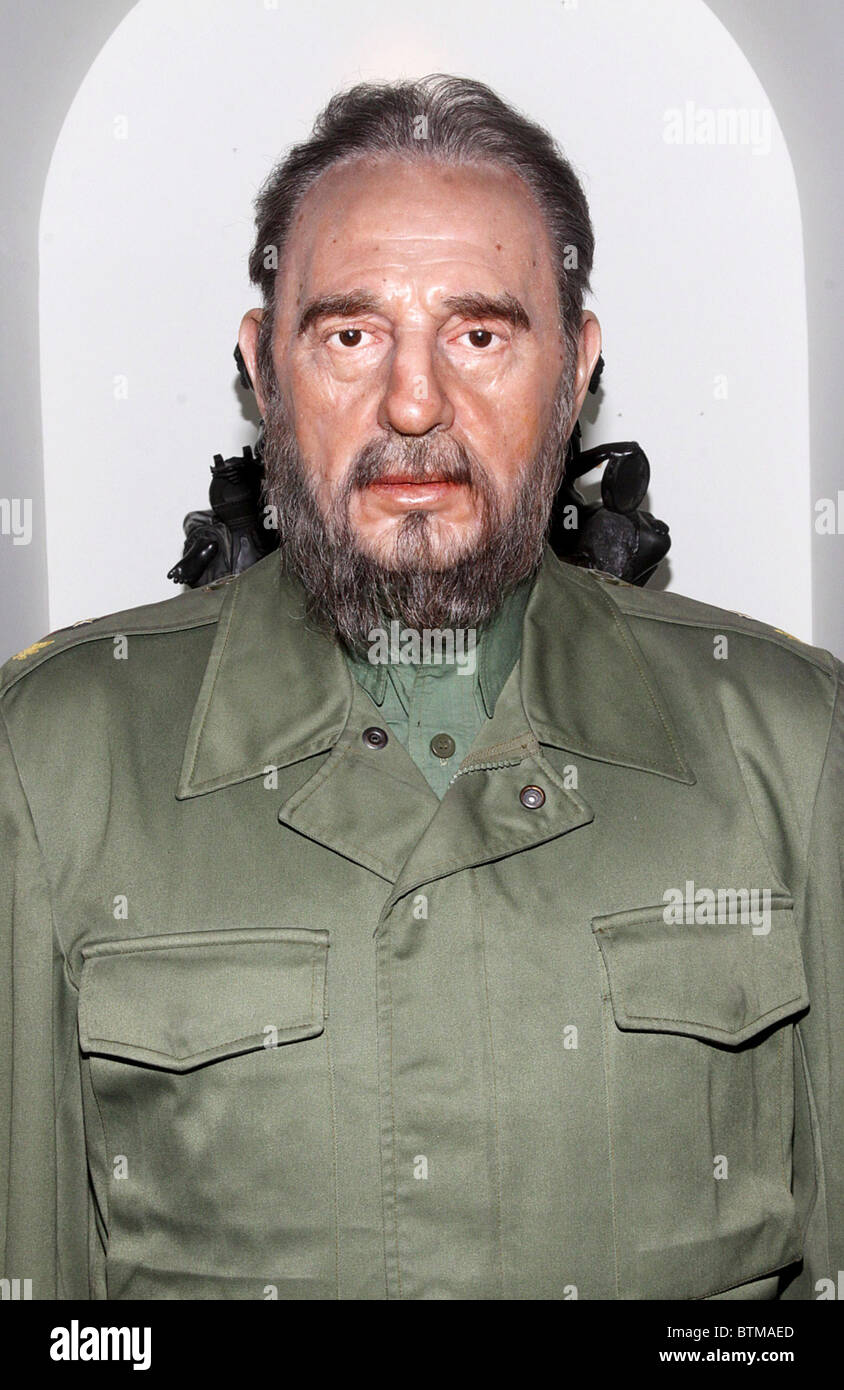 Wachs-Figur bei Madame Tussauds Enthüllung Stockfoto