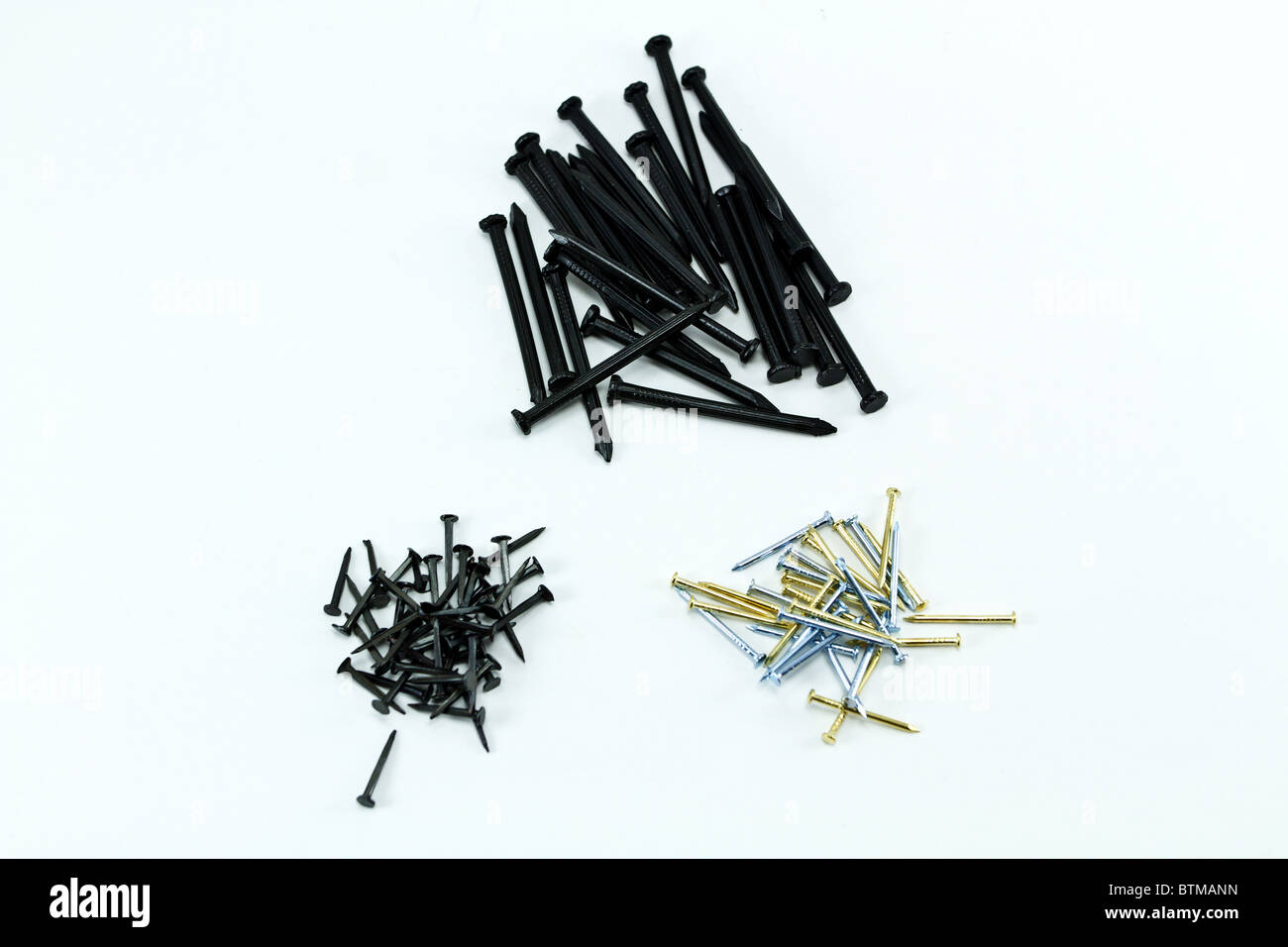 Nägel Stockfoto