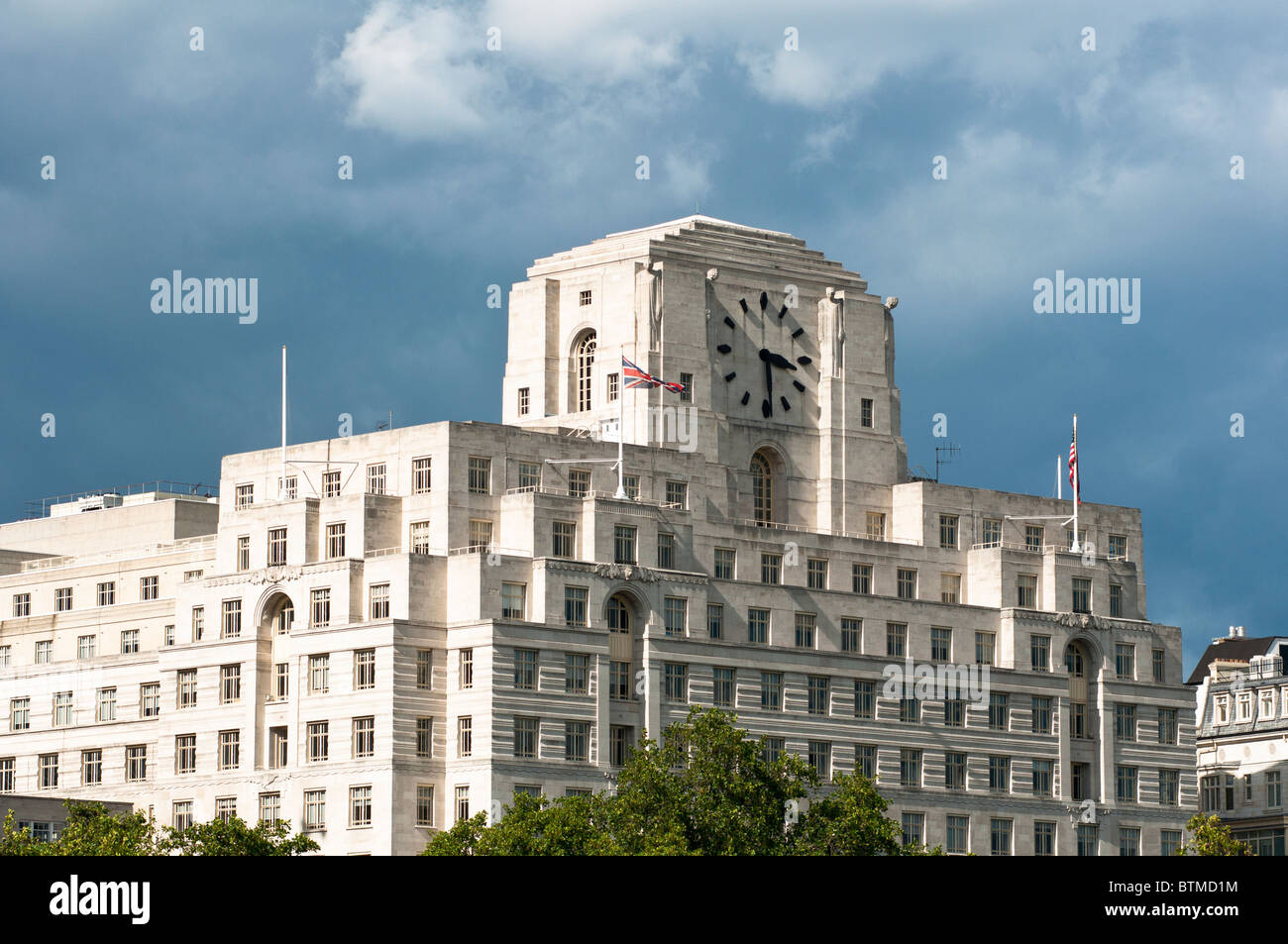 Art-Deco-Shell Mex Gebäude, London, UK Stockfoto