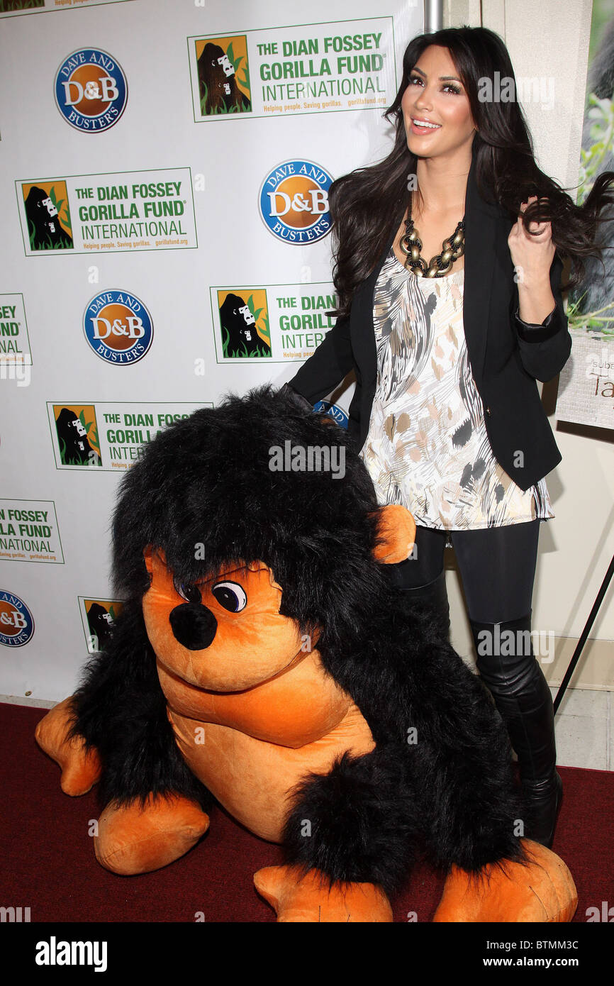 Das Celebrity Skee Ball Turnier zugunsten der Dian Fossey Gorilla Fund International Stockfoto