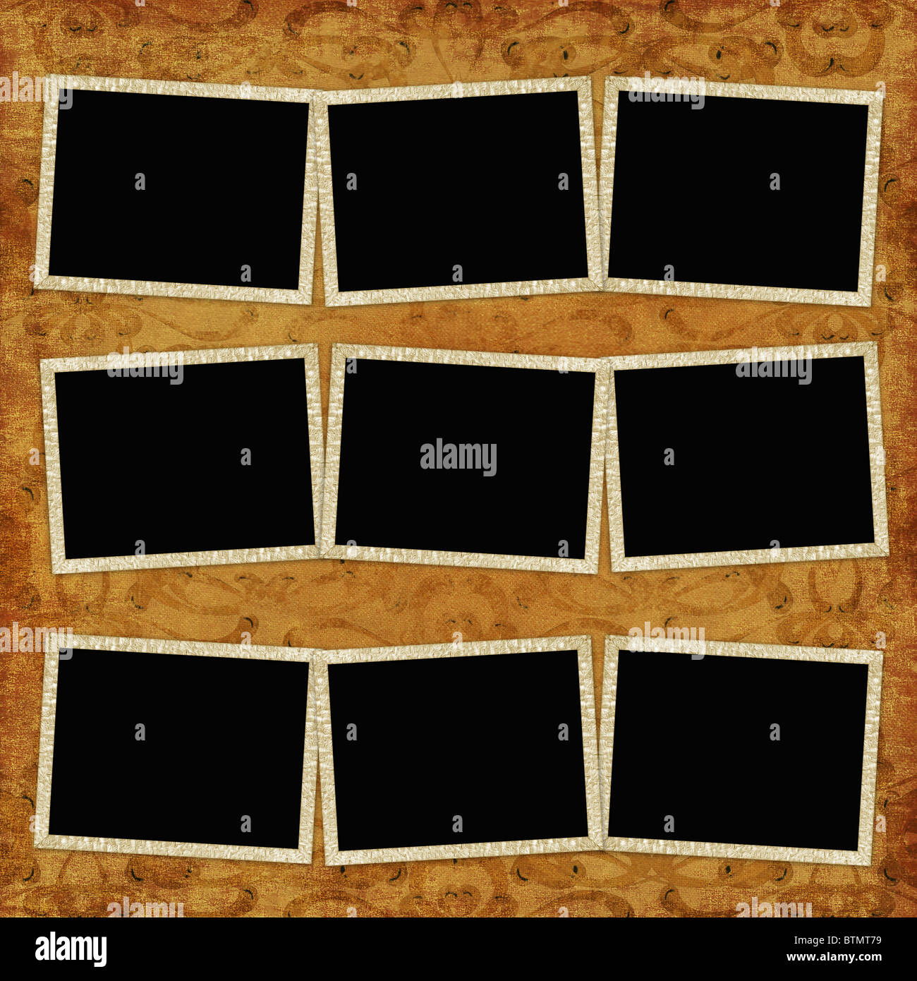 Hintergrund mit Rahmen Stockfoto