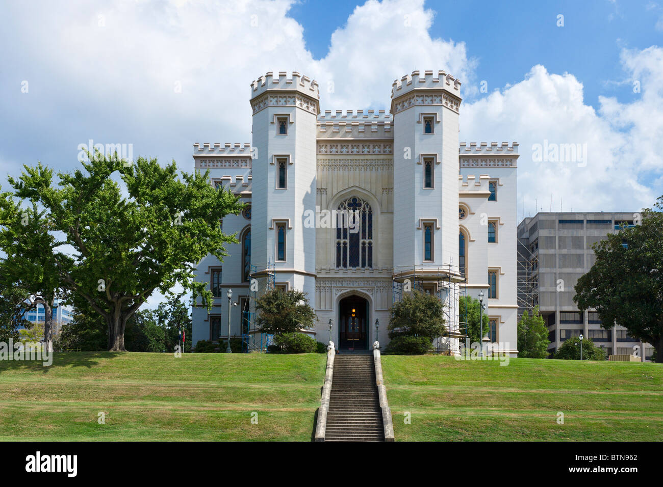Das alte State Capitol, Baton Rouge, Louisiana, USA Stockfoto