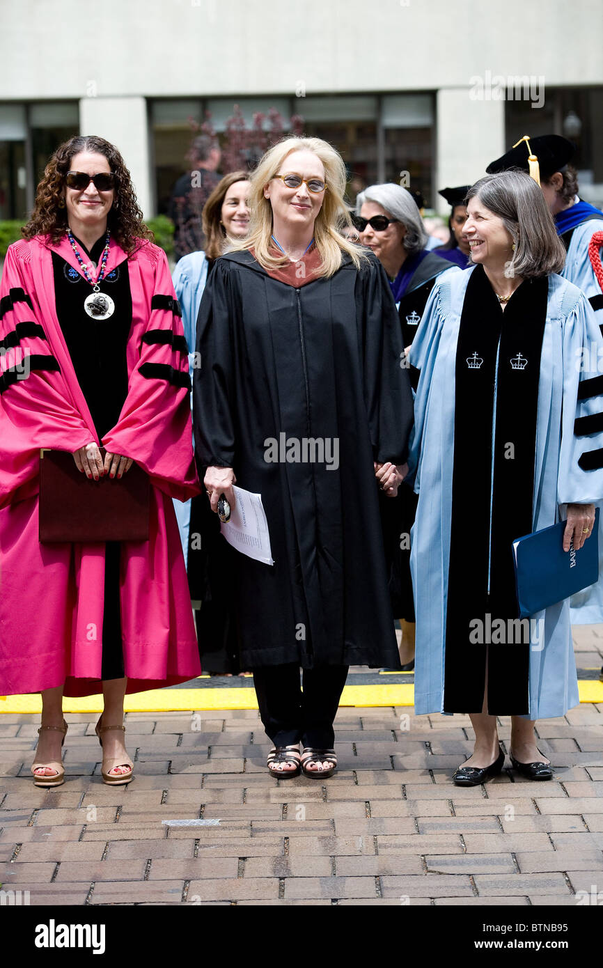 Barnard College Beginn 2010 Stockfoto