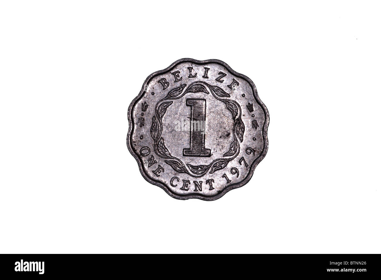 Belize-Münze Stockfoto