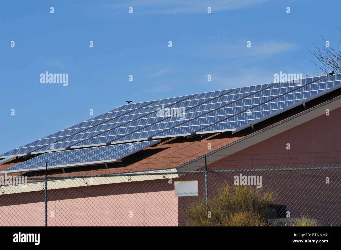 Solar-Panels Stockfoto