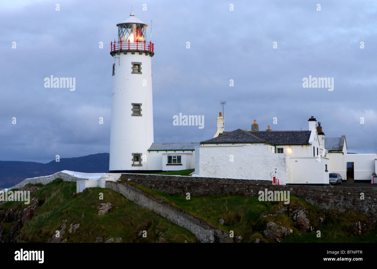 Fanad Head Lighthouse Grafschaft Donegal, Republik Irland Stockfoto