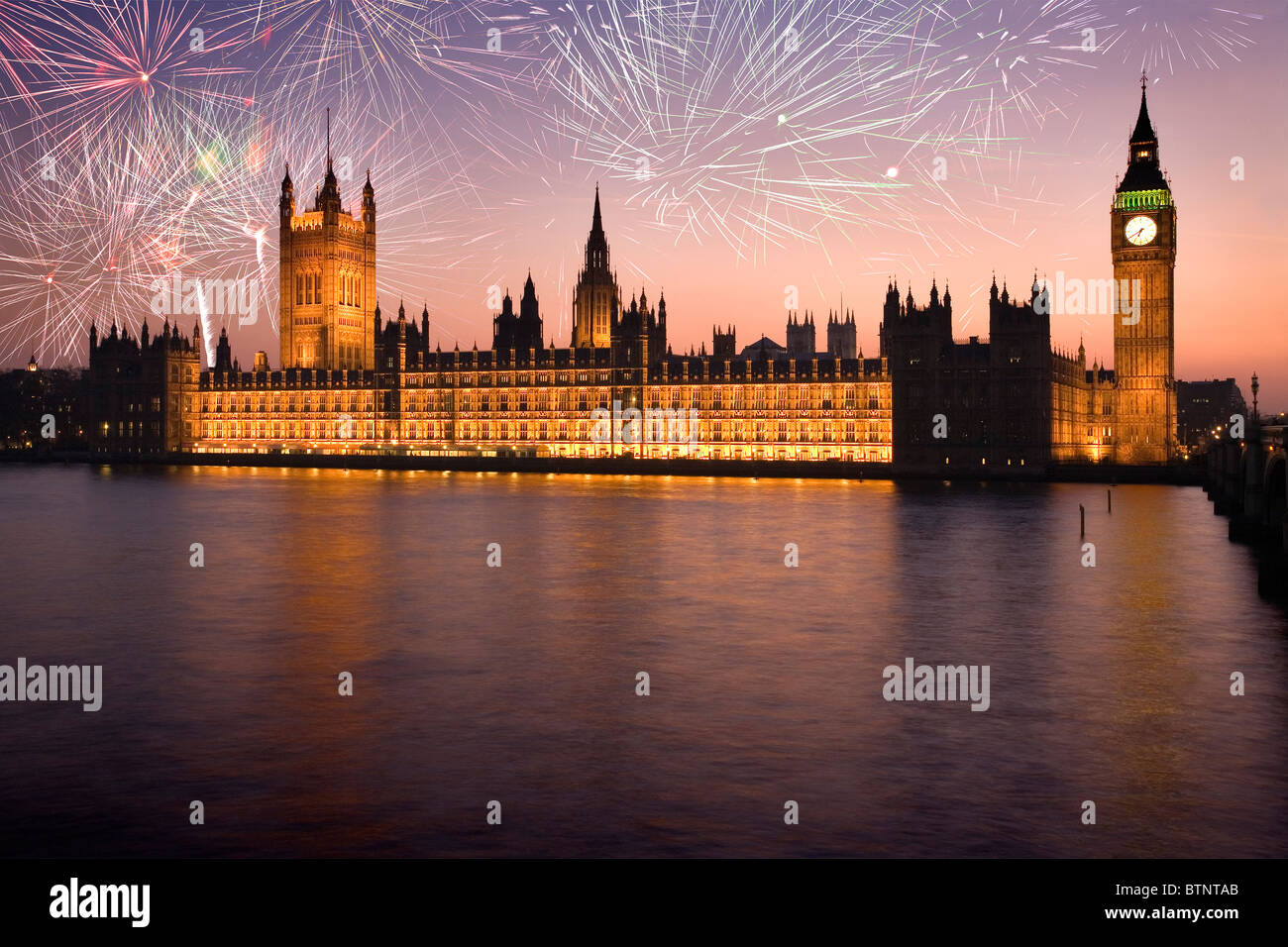 Houses of Parliament, London Stockfoto