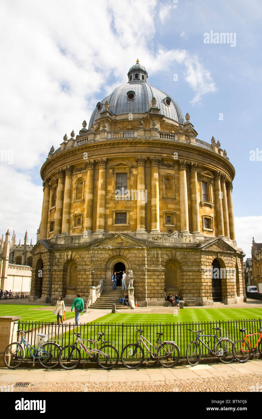 Bodleian Bibliothek, Radcliffe Camera, Universität Oxford, Oxfordshire, Vereinigtes Königreich Stockfoto