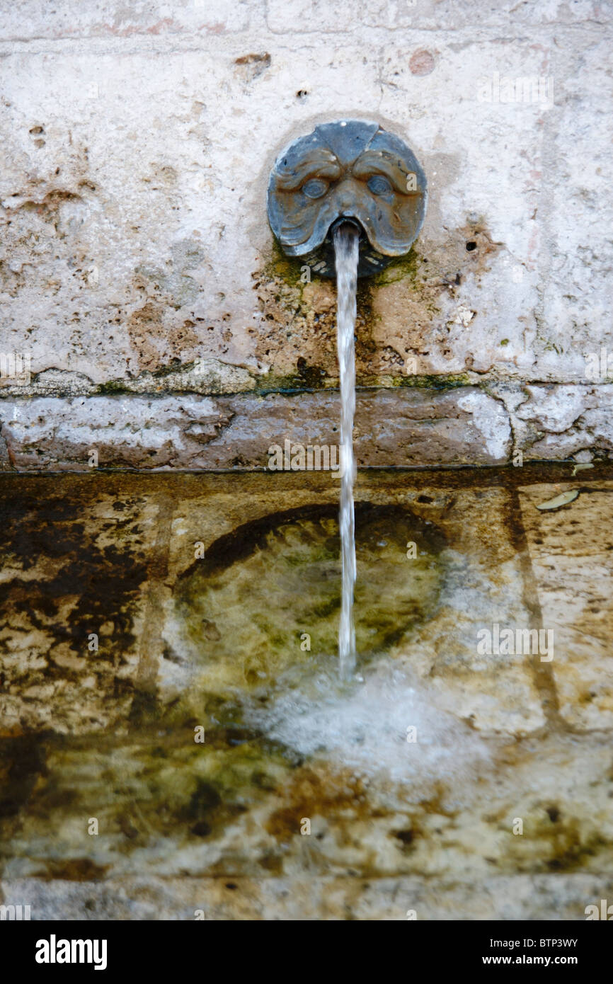 Frankreich, Loire, Brunnen in Blois Stockfoto