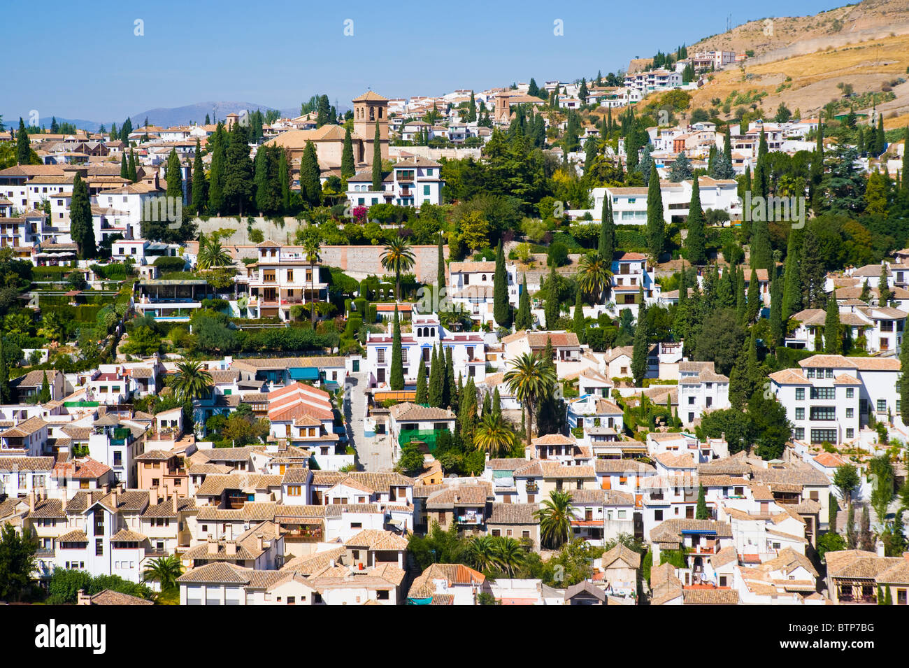 Albaicin, Granada, Andalusien, Spanien Stockfoto