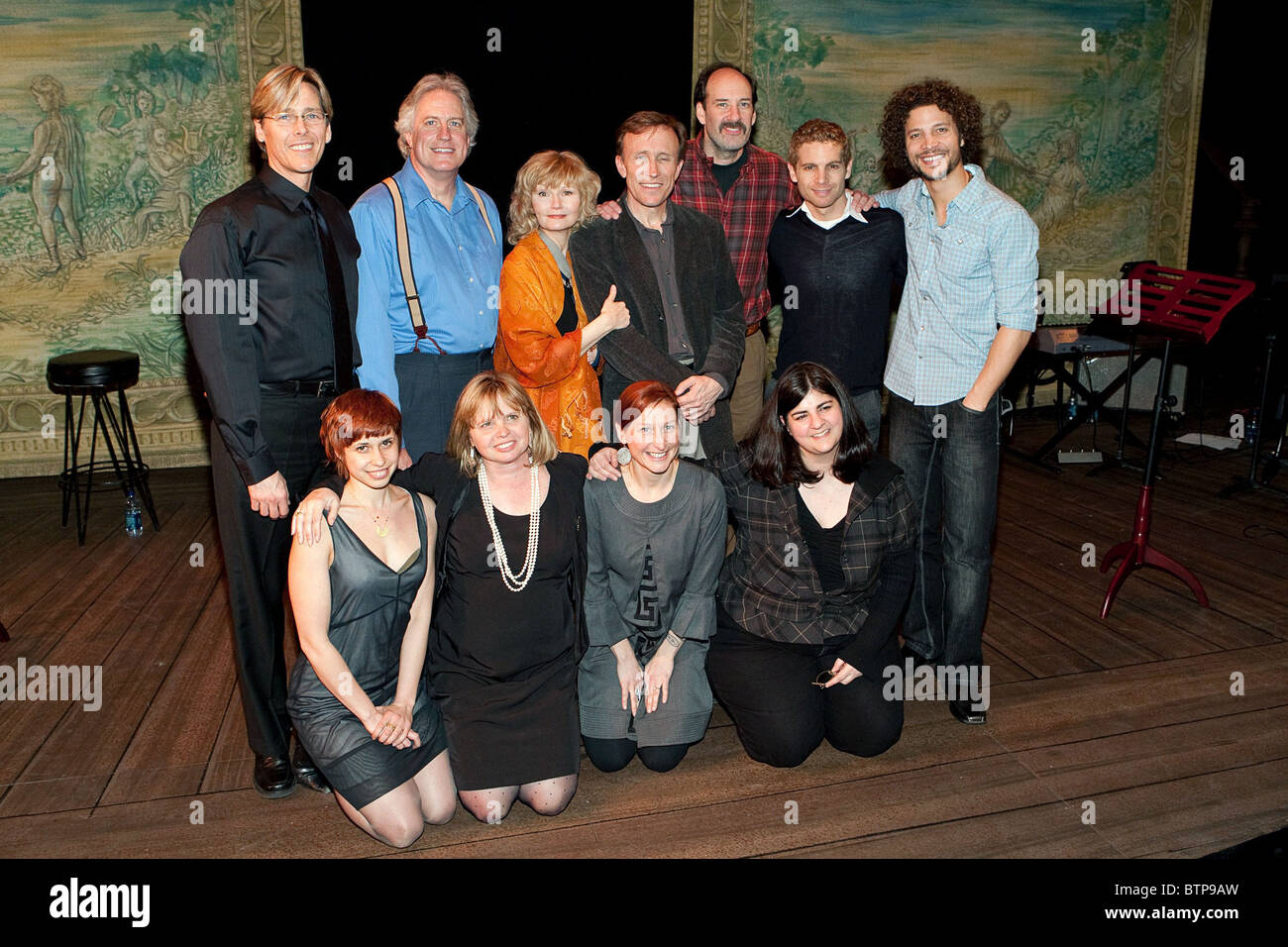 DAS Erwachen der Engel DeLUNA Cast-Foto-Shooting Stockfoto