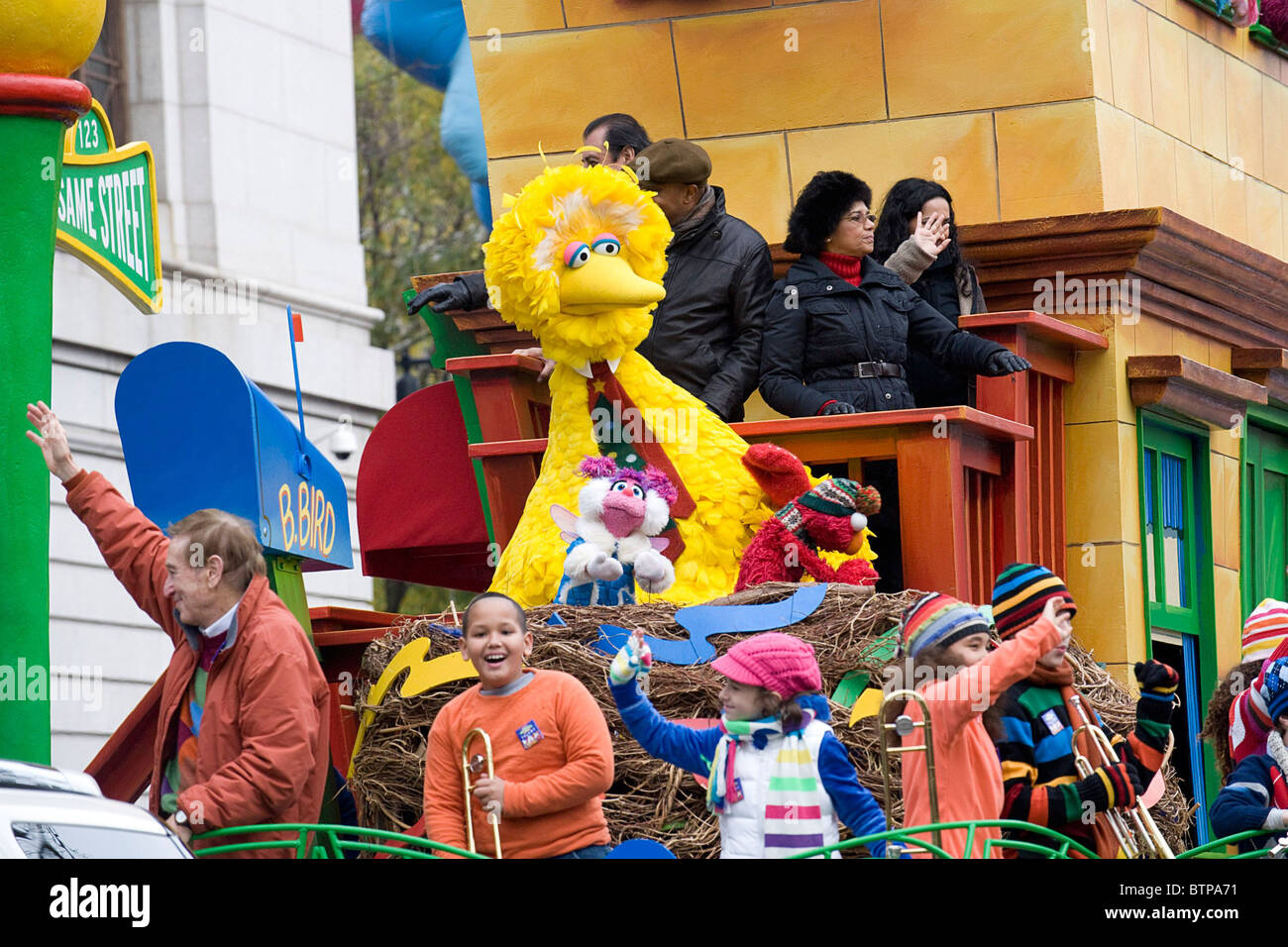 83. jährlichen Macy's Thanksgiving Day Parade Stockfoto