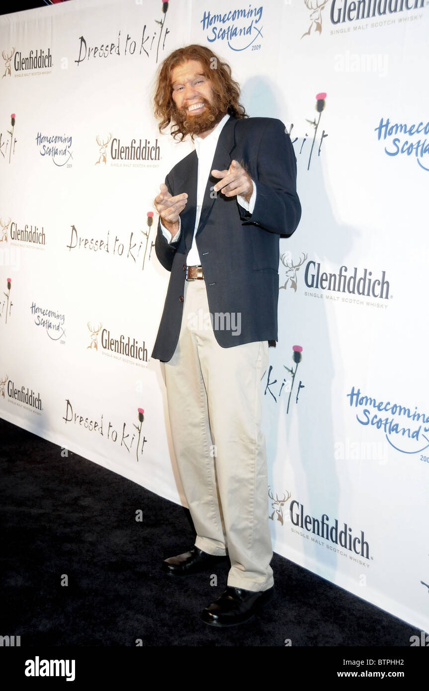 Glenfiddich Dressed to Kilt Charity-Modenschau Stockfoto