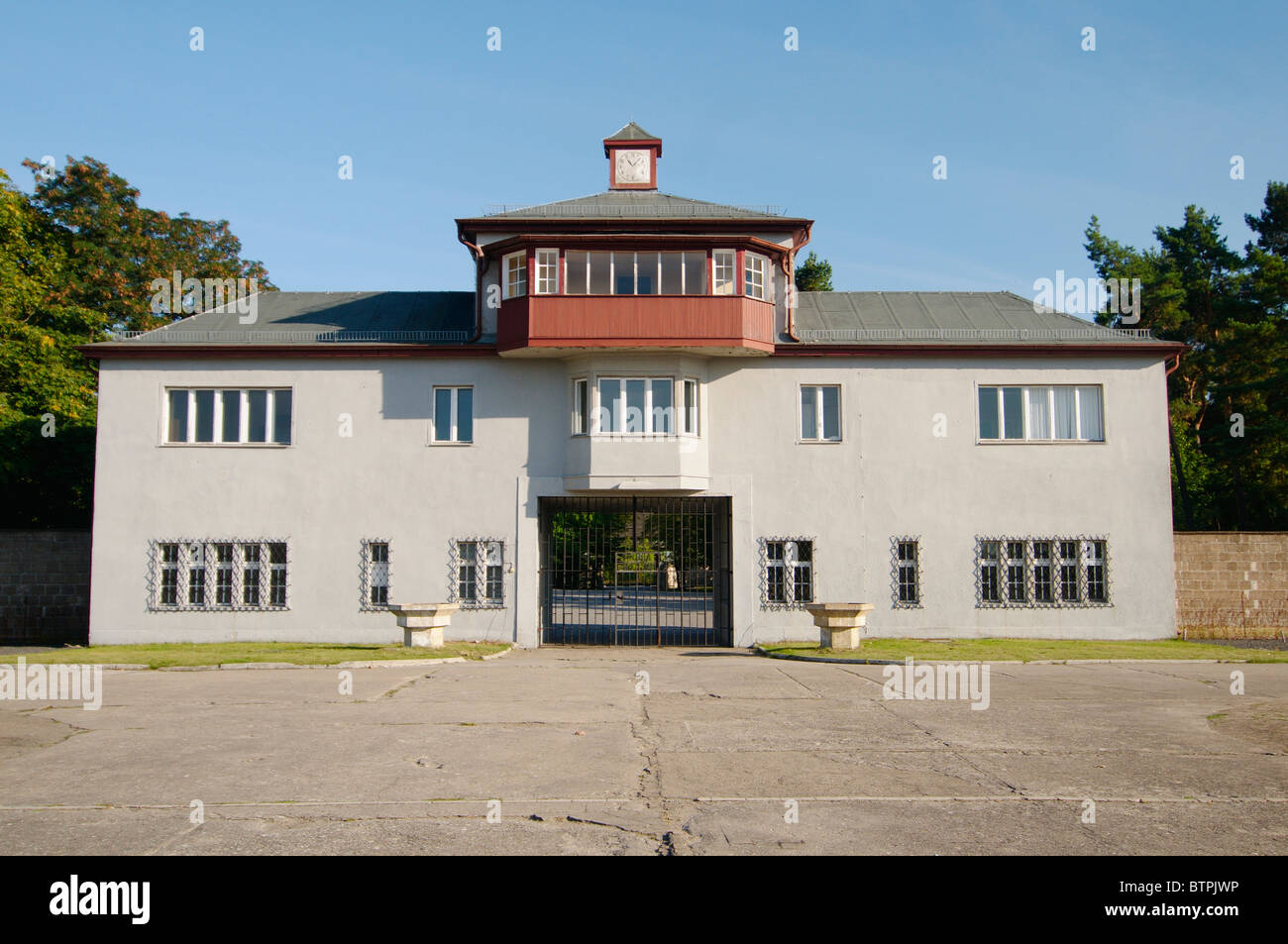 Deutschland, Brandenburg, Oranienburg, KZ Sachsenhausen Stockfoto