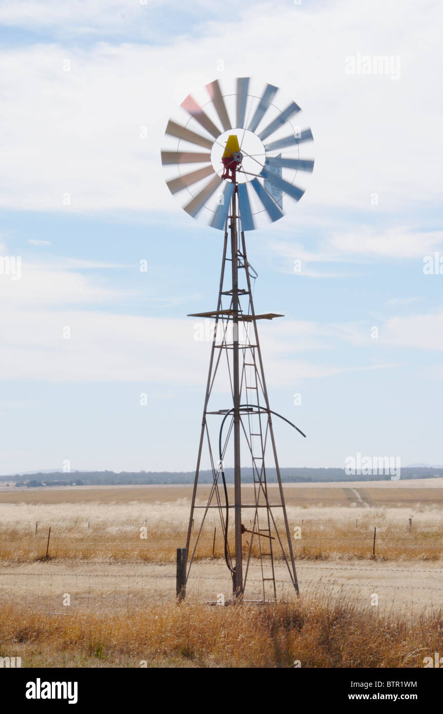 Australien-zentral-Victoria-Glengower-Windmühle 2 Stockfoto