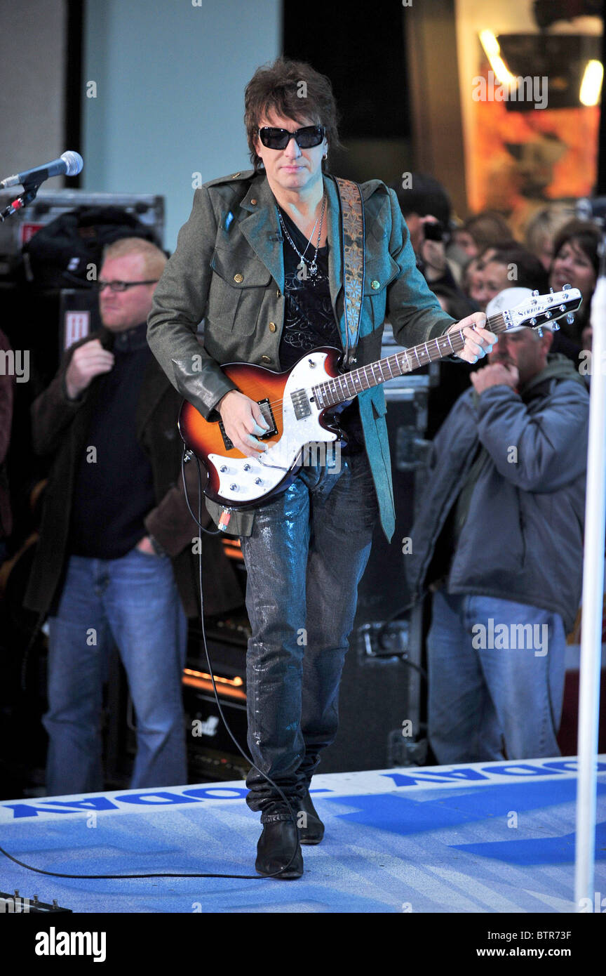 NBC Today Show Konzert mit Bon Jovi Stockfoto