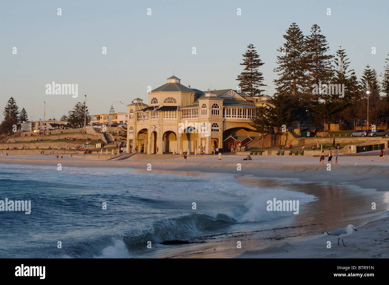 Australien, Australien, Perth, Cottesloe Beach Stockfoto