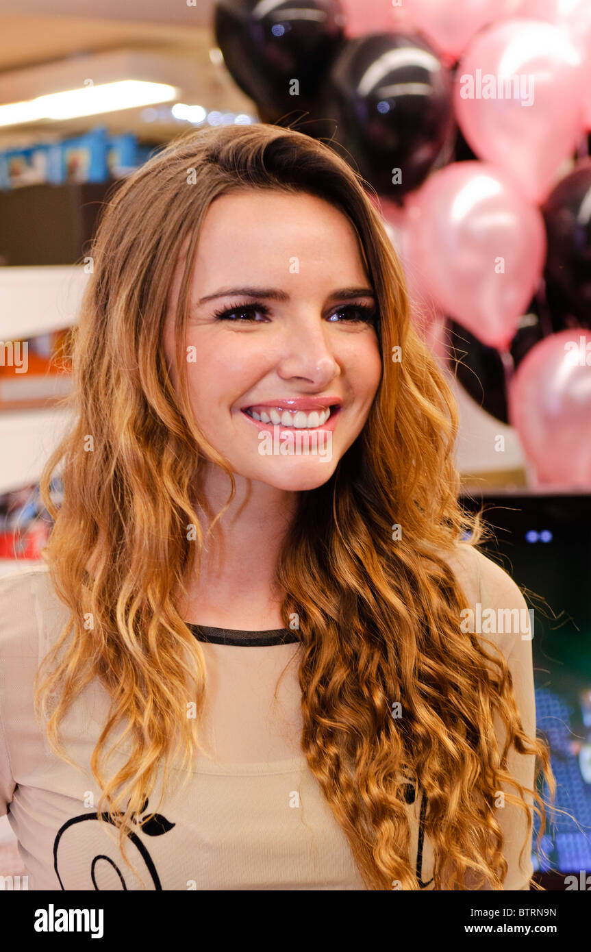 Nadine Coyle startet ihr neues Album "Insatiable", ANTRIM, 11.08.2010 Stockfoto