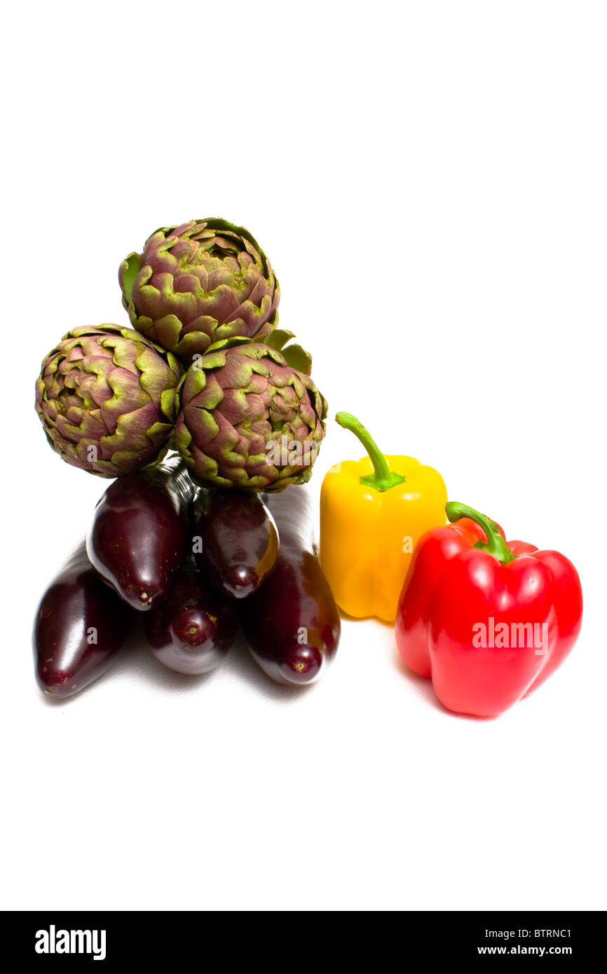 Lebensmittel - Gemüse. Stockfoto