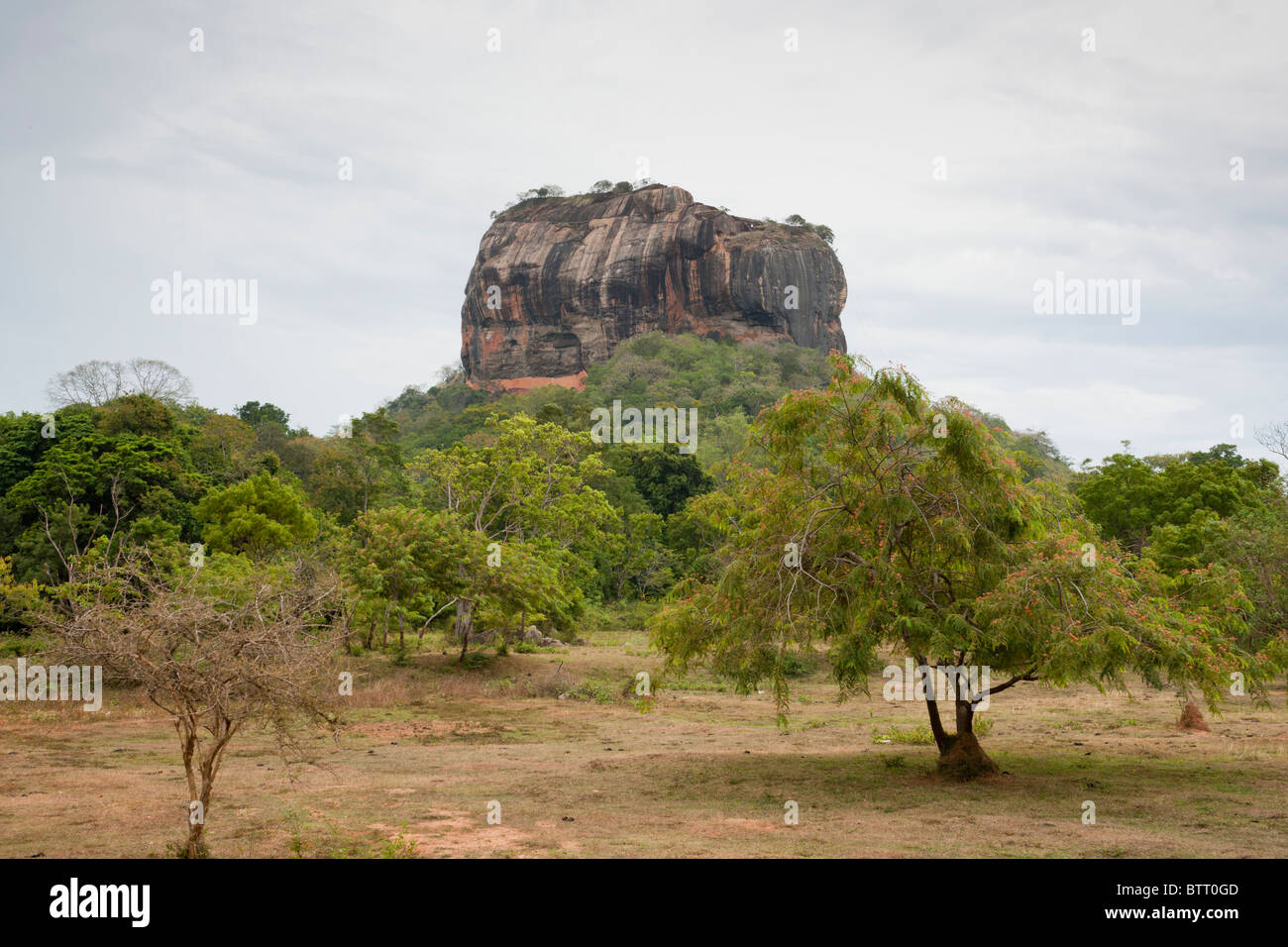 Sigiriya-Felsen Festung, Sri Lanka Stockfoto