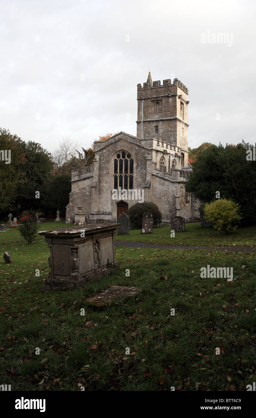 Pfarrkirche St. Jakob der große Bratton, Wiltshire Stockfoto