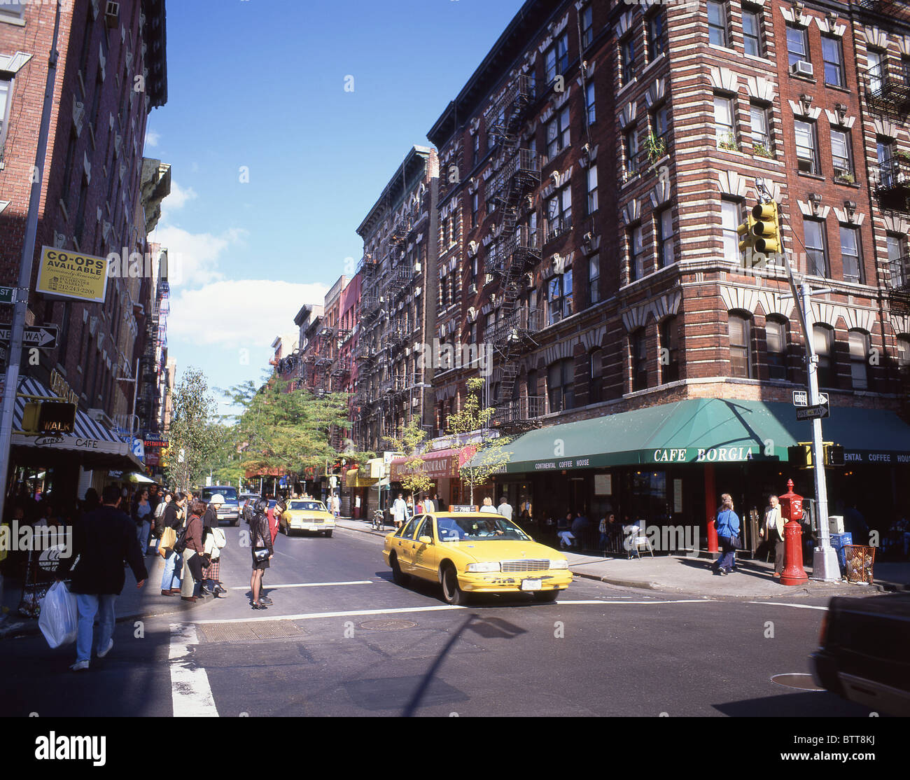 Straßenszene, Greenwich Village, Manhattan, New York, New York State, Vereinigten Staaten von Amerika Stockfoto