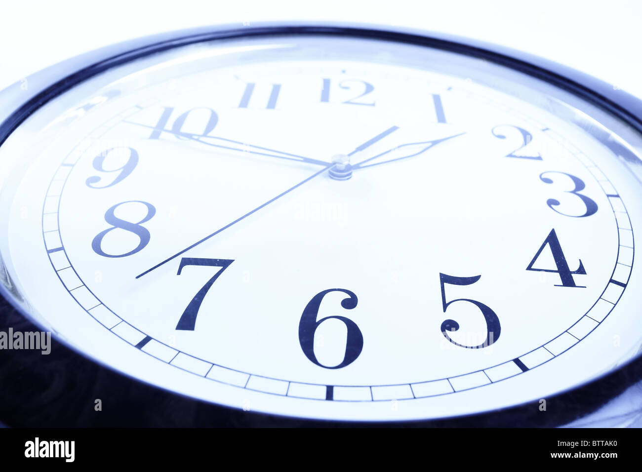 Konzept-Uhr Stockfoto